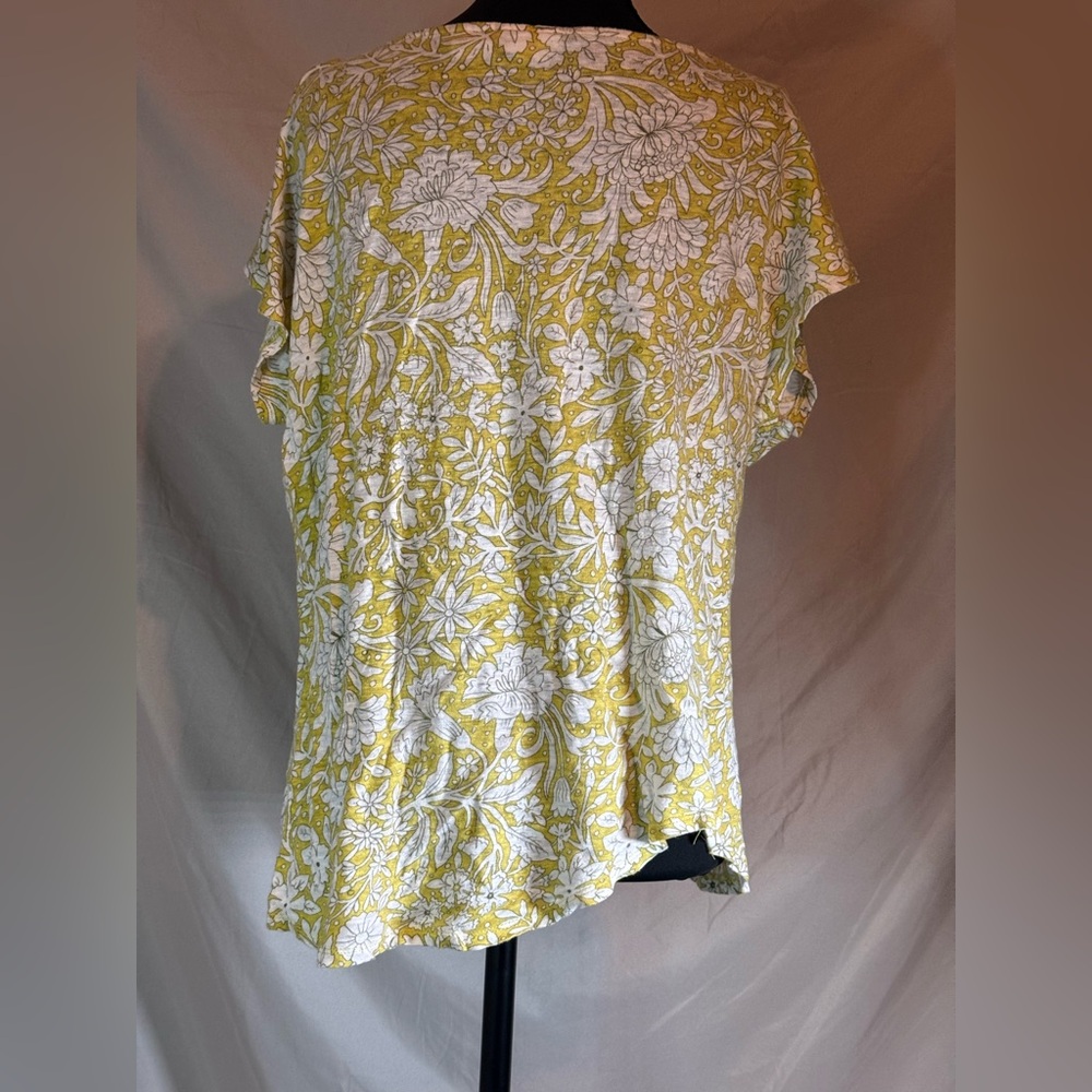 Rachel Ashwell Shabby Chic Linen‎ Floral Top 🌸 - Picture 6 of 6